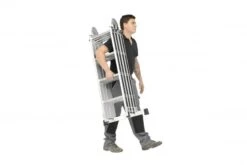 Hymer Black Line Telescopic 4 Section Combination Ladder 1.22m - 4.02m -Insulation Materials Shop 70069 detail 07