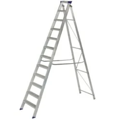 Werner 10 Tread Master Trade Stepladder - BS 2037 EN131 Professional