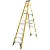 Werner 12 Tread Trade Fibreglass Step Ladder - BS 2037 EN131 Professional -Insulation Materials Shop 7161218 pi