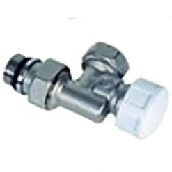 Albion Art 1564 Reverse Angle Wheel Head Radiator Valve - 1/2 Inch