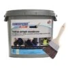 Blowerproof Liquid Brush Membrane In White - 5kg -Insulation Materials Shop blowerproof liquid brush tub xpivfgyzmw g