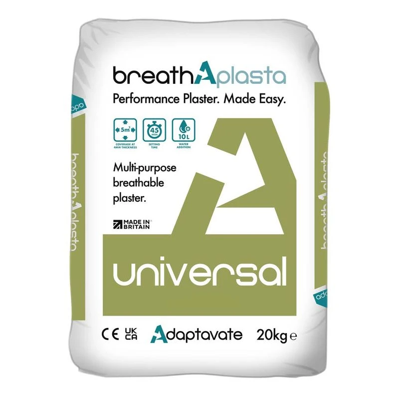 Breathaplasta Universal Breathable Plaster - 20kg 3 Breathaplasta Universal Breathable Plaster - 20kg