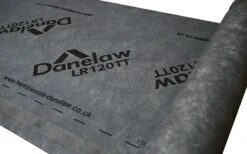 Hambleside Danelaw LR120TT Integral Tapes Roof Underlay - 50m X 1m -Insulation Materials Shop danelaw lr120tt roof tile underlay with integrated double tape yfwsajmax2