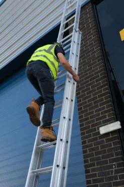 Murdoch Aluminium D Rungs D MAX 2 Section Extension Ladder -Insulation Materials Shop dmx double climbing