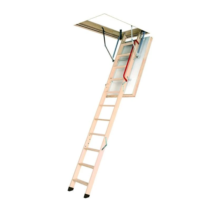 Fakro LWT Energy Efficient 3 Section Wooden Loft Ladder 3 Fakro LWT Energy Efficient 3 Section Wooden Loft Ladder