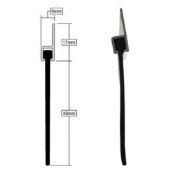 Stormguard Garage Door Draught Excluder Seal (3 X 838mm Carriers + 2500mm Seal) -Insulation Materials Shop garage door draught excluder seal 3 x 838mm carriers 2500mm seal226370