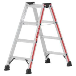 Hymer 4024 2 Section Double Sided Stepladder -Insulation Materials Shop hymer 4024 2 section double sided stepladder 0.9m 1.03m