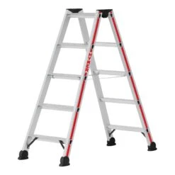 Hymer 4024 2 Section Double Sided Stepladder -Insulation Materials Shop hymer 4024 2 section double sided stepladder 1.15m 1.28m