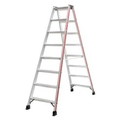 Hymer 4024 2 Section Double Sided Stepladder -Insulation Materials Shop hymer 4024 2 section double sided stepladder 1.84m 2.02m