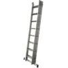 Murdoch Aluminium D Rungs D MAX 3 Section Extension Ladder -Insulation Materials Shop hymer aluminium d rungs d max 3 section extension ladders