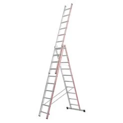 Hymer Red Line 3 Section Combination Ladder -Insulation Materials Shop hymer red line 3 section combination ladder 2.91m 7.11m 1631717575