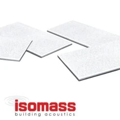 Isomass Isocheck Absorba Panel Ceiling Tile 1200mm X 600mm - Pack Of 8 -Insulation Materials Shop isocheck absorba panel pcqsfkbnac