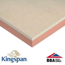 Kingspan Kooltherm K118 Insulated Plasterboard - 2.4m X 1.2m X 72.5mm - Pack Of 11 Boards -Insulation Materials Shop kingspan k18 41542