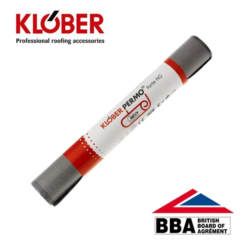 Klober Permo Forte Vapour Permeable Roofing Felt Underlay - 50m X 1.5m 4 Klober Permo Forte Vapour Permeable Roofing Felt Underlay - 50m X 1.5m - Image 2