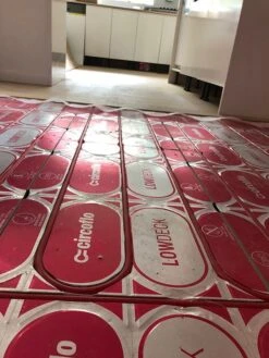 CircofloPro Water Underfloor Heating Kit 22m2 -Insulation Materials Shop lowdeck install shotjpg 13