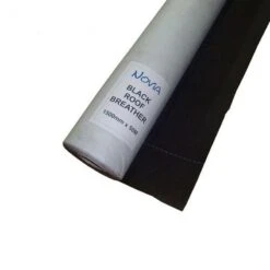 Novia Black+ Breathable Felt Membrane Roof & Wall DIY Kit - 50m X 1.5m