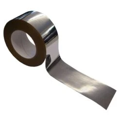 Novia Metallised BOPP High Adhesion Reflective Foil Tape - 50m X 60mm