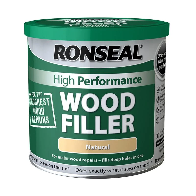RONSEAL High Performance Wood Filler Natural - 550g 3 RONSEAL High Performance Wood Filler Natural - 550g