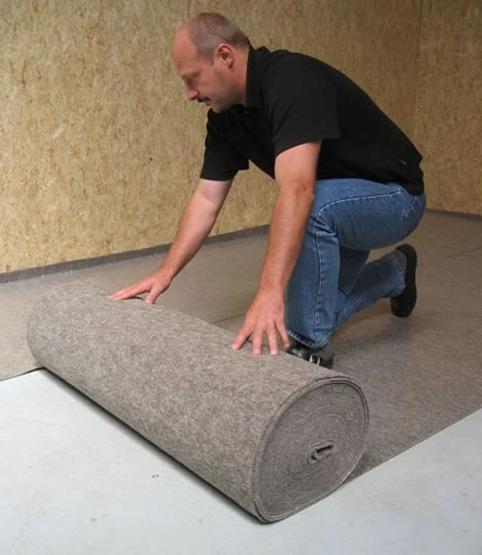 Acoustic SilentWool Floor Insulation With Breather Paper - 25m X 1m 4 Acoustic SilentWool Floor Insulation With Breather Paper - 25m X 1m - Image 2