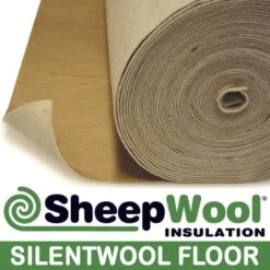 Acoustic SilentWool Floor Insulation With Breather Paper - 25m X 1m 8 Acoustic SilentWool Floor Insulation With Breather Paper - 25m X 1m -Insulation Materials Shop sheep wool silentwool floor insulation 41119 3