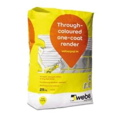 Saint Gobain Weberpral M Through-Coloured One Coat Render - 25kg