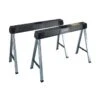 Stanley Folding Metal Leg Sawhorses - Twin Pack -Insulation Materials Shop stanley metal sawhorse primary