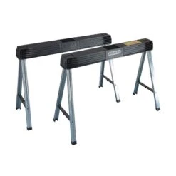 Stanley Folding Metal Leg Sawhorses - Twin Pack