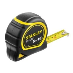 Stanley Tylon Twin Pack Of Pocket Tapes - 5m (16ft) & 8m (26ft) -Insulation Materials Shop stanley tylon twin pack of pocket tapes 5 meter