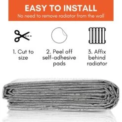 SuperFOIL SFBA Radiator Heat Reflector Kit - 3sqm2 -Insulation Materials Shop superfoil sfba mp radiator kit installation ckpaophhbf