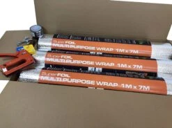 SuperFOIL Shed Insulation Kit - 21sqm -Insulation Materials Shop superfoil shed insulation kit 21sqm inside box
