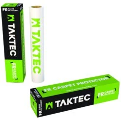 Taktec C600 FR+ White Premium Carpet Protector - 60m2 Coverage 9 Taktec C600 FR+ White Premium Carpet Protector - 60m2 Coverage -Insulation Materials Shop taktec c600 fr white premium carpet protector 60m2 coverage