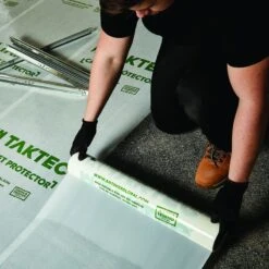 Taktec C600 FR+ White Premium Carpet Protector - 60m2 Coverage 8 Taktec C600 FR+ White Premium Carpet Protector - 60m2 Coverage -Insulation Materials Shop taktec c600 fr white premium carpet protector 60m2 coverage lifestyle