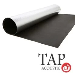 Tap Acoustic Barrier Mat Class O Foil Faced Self Adhesive Backed 5kg - 1.2m X 2m -Insulation Materials Shop tap acoustics foiled barrier mat sheet 5kg rma8kid4tn