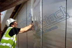 Glidevale Protect TF200 Thermo Insulating Breather Membrane - 100m X 2.7m -Insulation Materials Shop tf200 thermo insulating breather membrane by protect 100m x 2.7m 48133