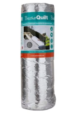 YBS BreatherQuilt Breathable Insulation - 1.2m X 10m X 40mm -Insulation Materials Shop ybs breatherquilt foil insulation roll 5