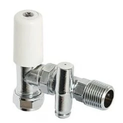 Pegler Yorkshire Terrier Chrome Lockshield Drain Off Radiator Valve