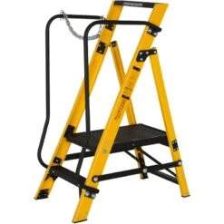 Youngman 2 Tread Megastep Ladder With Handrails - EN 131