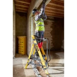 Youngman 2 Tread Megastep Ladder With Handrails - EN 131 -Insulation Materials Shop youngman megastep action